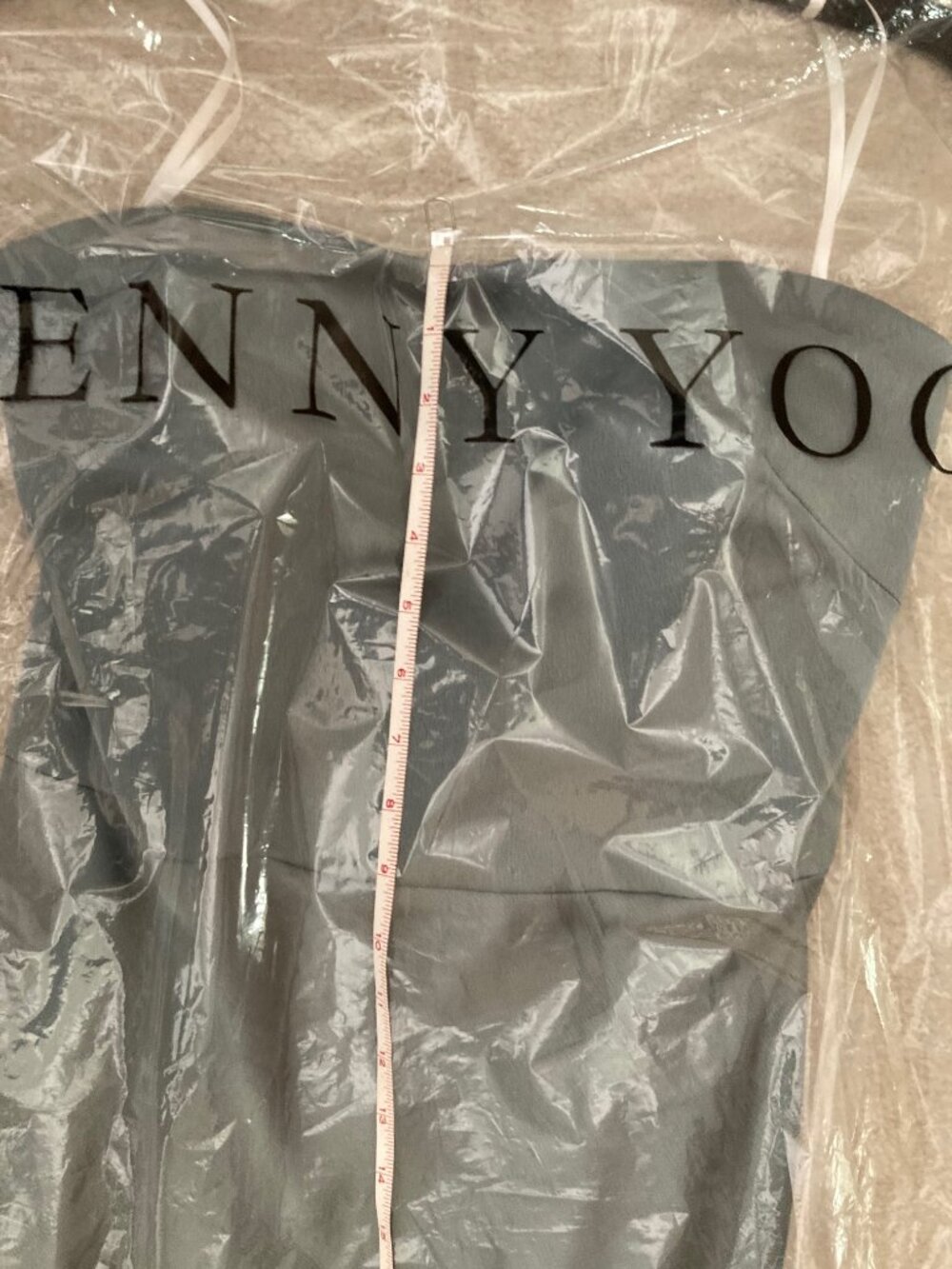 Jenny Yoo Gown - "Melody" Size 10 - Picture 13 of 16
